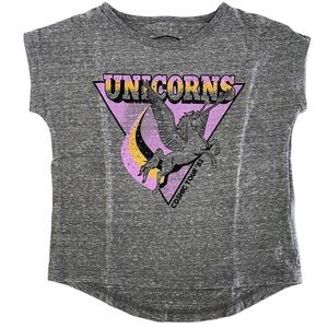 Tiny Whales Unicorn Dolman Tee NWT